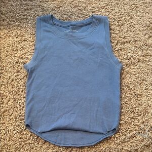 Blue tank top